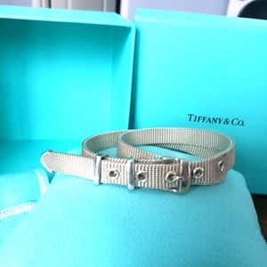 TIFFANY Double Wrap Mesh Bracelet